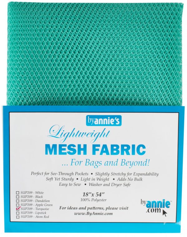 Lightweight Mesh Fabric Turquoise 18″x54″