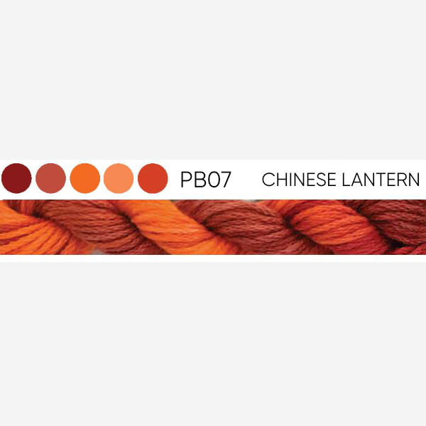PB07 Chinese Lantern – 6 Stranded Cotton
