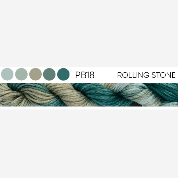 PB18 Rolling Stone – 6 Stranded Cotton