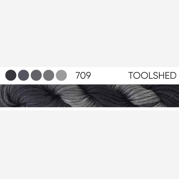 709 Tool Shed – 6 Stranded Cotton