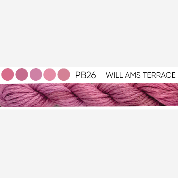 PB26 Williams Terrace – 6 Stranded Cotton