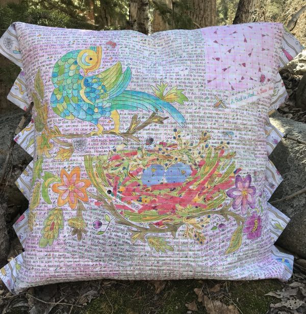 Nesting Pillow Collage Pattern by Laura Heine