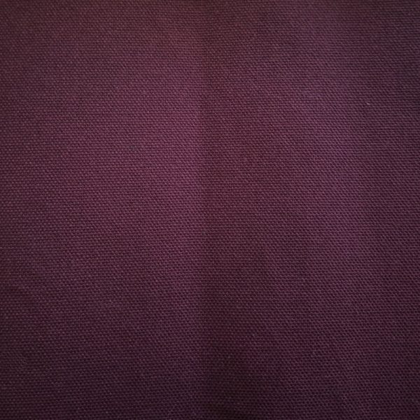 Heavy-weight Waxed Cotton Canvas – Aubergine