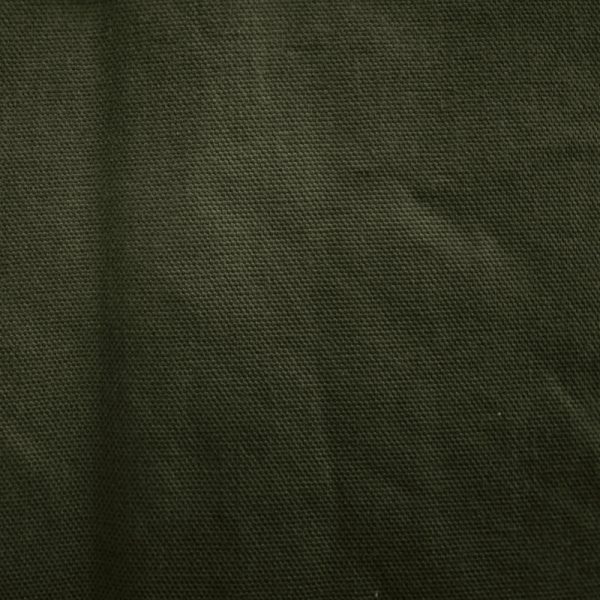 Medium-weight Waxed Cotton Canvas – Olive Green