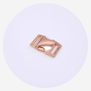 20mm (3/4in) Side Release Clips – Rose Gold