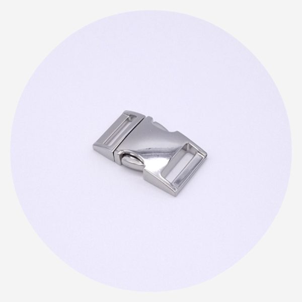 20mm (3/4in) Side Release Clips – Silver