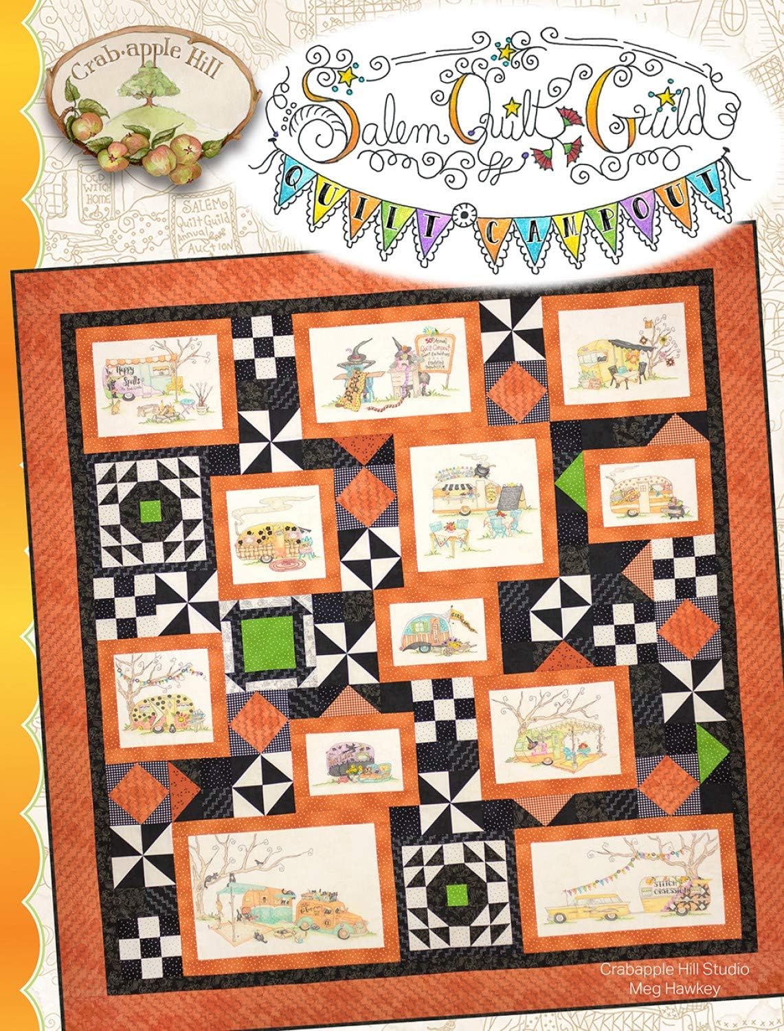 Salem Quilt Guild Quilt Campout – Complete Pattern Set