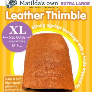 Leather Thimble – Extra Large