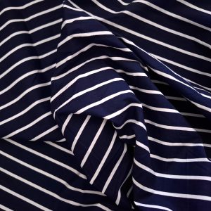 Organic Cotton - Blue Stripes